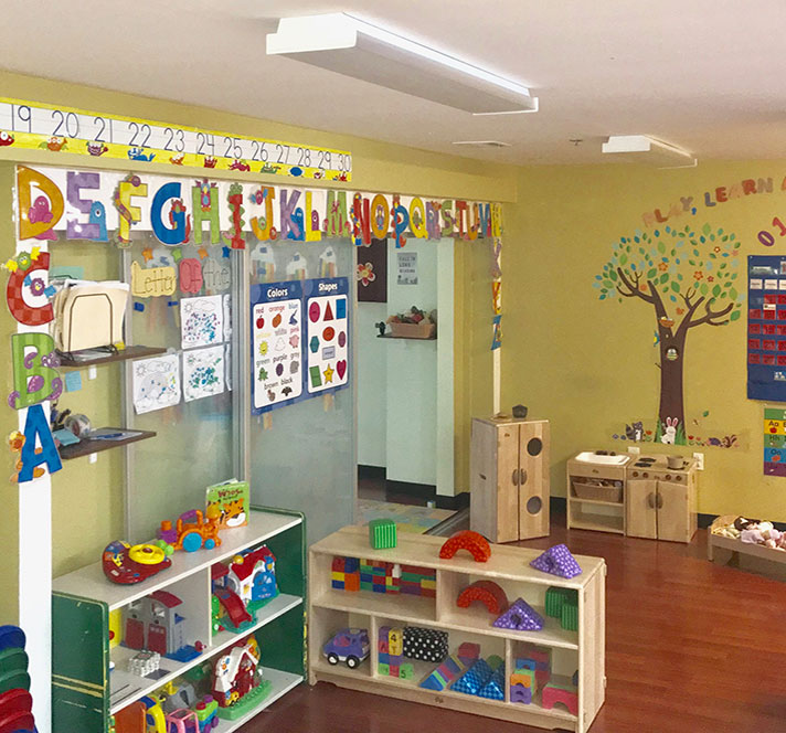 Marin Blvd Jersey City child care center classroom