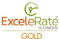 ExceleRate Illinois Gold Logo