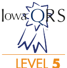 Iowa Quality Rating System Level 5 Logo