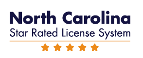 North Carolina Star Rated License System 5 Star Logo