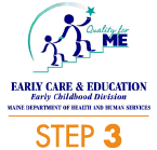 Quality for ME Early Care & Education Rating - Step 3 Logo