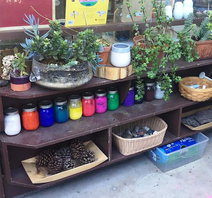 Bright Horizons Outdoor Plants Environment